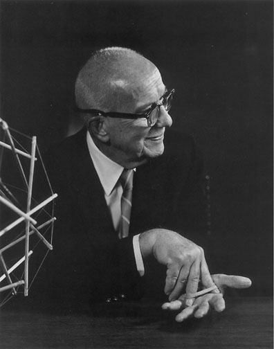 Buckminster Fuller Portrait