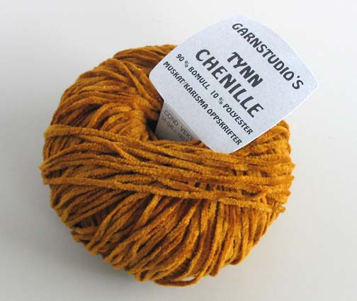 Garnstudio's Tynn Chenille - Rust