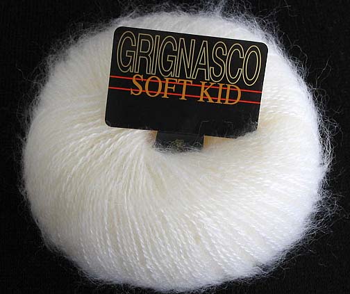 Grignasco Soft Kid Mohair 01 - White