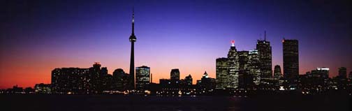 Toronto Skyline at Night - XL