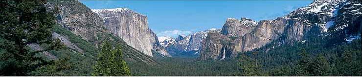 Yosemite Panorama Print by Blakeway