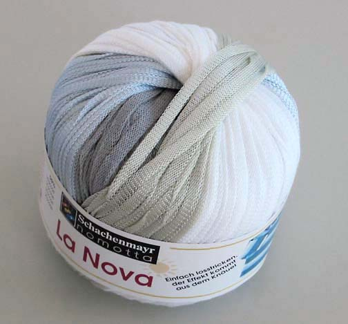 Schachenmayr Nomotta La Nova #89 - Pale Blue, Gray, White 