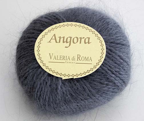 Valeria di Roma Angora - Dark Gray #567