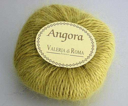 Valeria di Roma Angora - Mustard