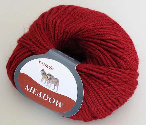 Yarnela Alpaca Silk - Cherry Red