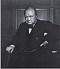 Winston Churchill - Photograph 8x11