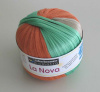 Schachenmayr Nomotta La Nova #83 - Orange, Gray, Turquoise
